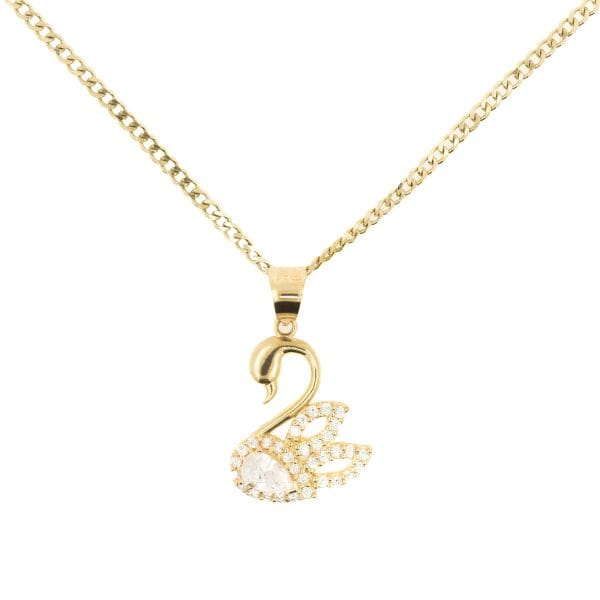Set Dije Cisne con cadena