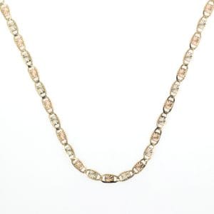 Cadena Valentina - Oro 10k de 3.5 mm de grosor, Calibre 60
