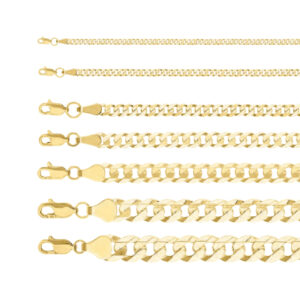 cadena cubana oro 10k Clic oro