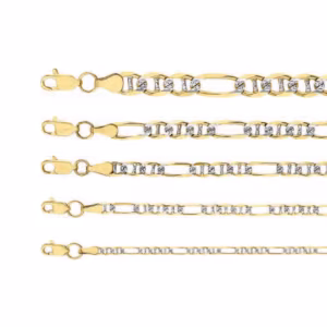 caden fígaro gucci rodio oro 10k Clic oro