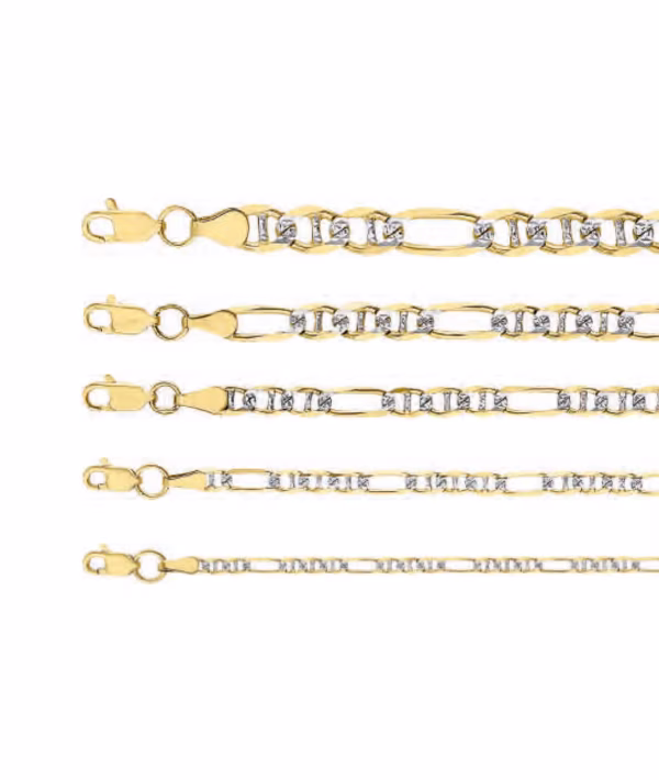 caden fígaro gucci rodio oro 10k Clic oro