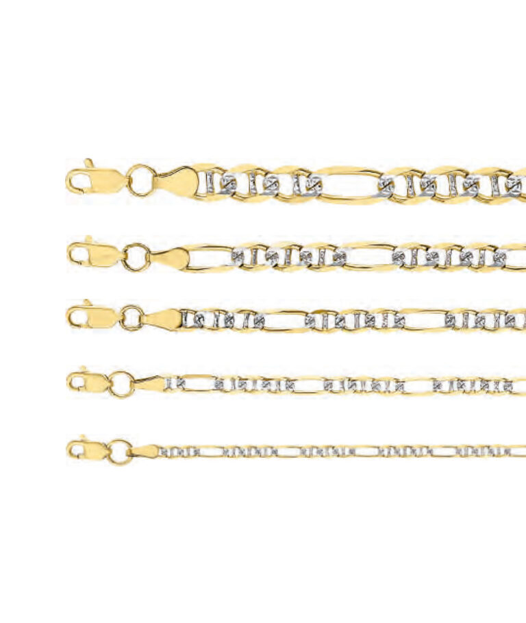 caden fígaro gucci rodio oro 10k Clic oro