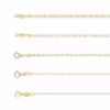 cadena gucci espejo 3 oros 10k Clic oro