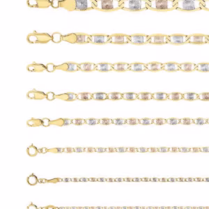 cadena gucci estrella 3 oros oro 10k Clic oro