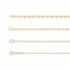 cadena gucci estrella oro 10k Clic oro