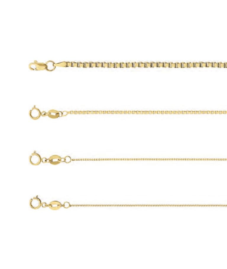 cadena veneciana oro 10k Clic oro