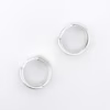 arete greca chico plata 925 clic oro superior