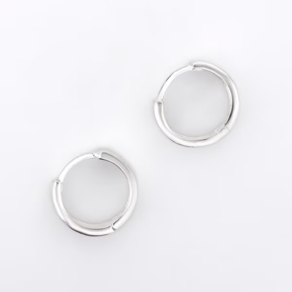 arete greca chico plata 925 clic oro superior