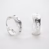 arete greca plata 925 clic oro