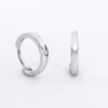 arete corte u plata 925 clic oro