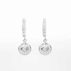 aretes dije estudo de plata 925 clic oro