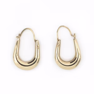 aretes vintage u oro 10k