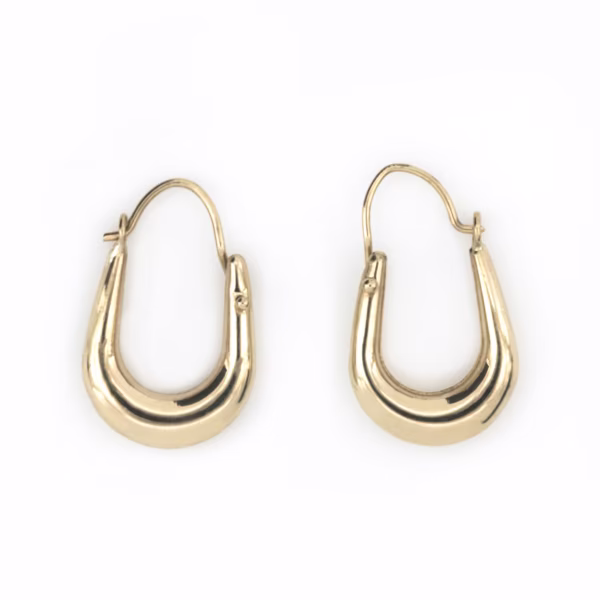 aretes vintage u oro 10k