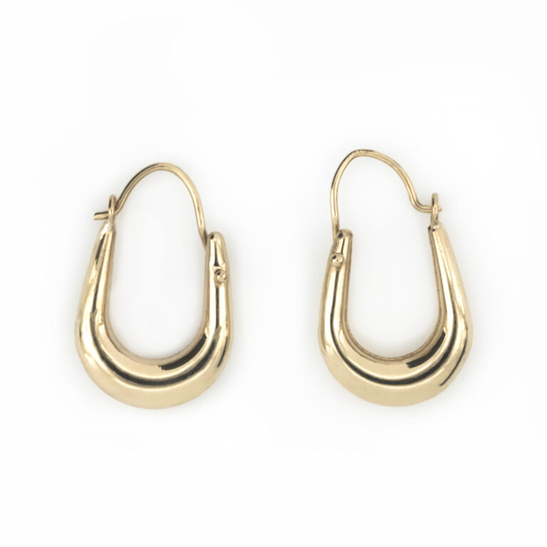 aretes vintage u oro 10k