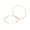 arracada espiral oro 10k