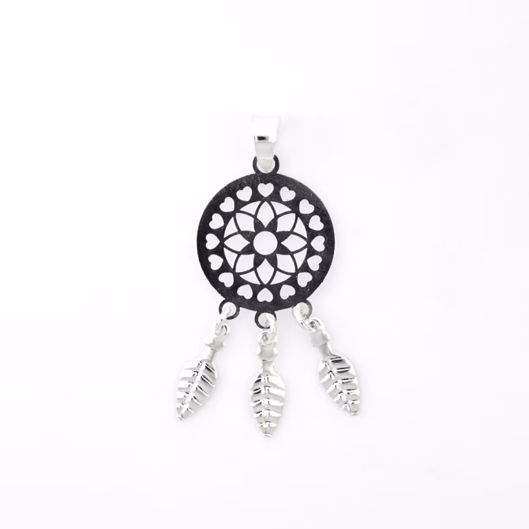 Dije atrapasueños plata 925