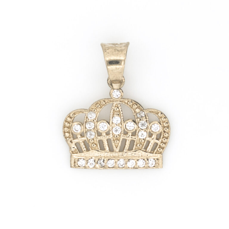 dije corona oro 10k Clic oro