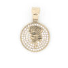 dije rosa oro 10k Clic oro