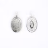 Dije San Benito ovalado plata 925