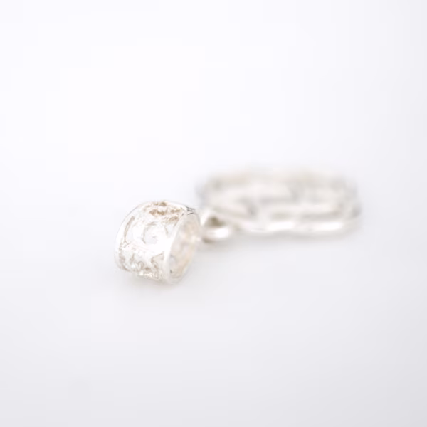 Dije símbolo celta plata 925 broche