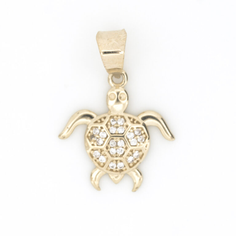 dije tortuga oro 10k Clic oro