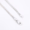 Pulso circulos entrelazados plata 925 broche