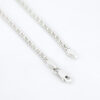 Pulso circulos entrelazados plata 925 broche
