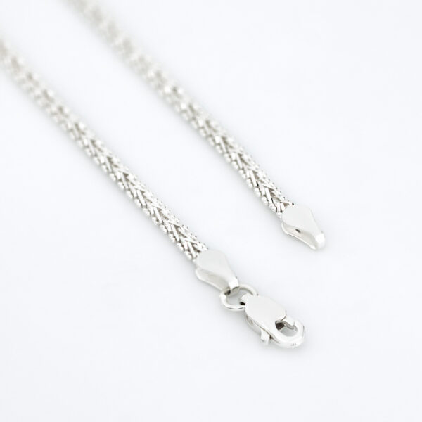 Pulso circulos entrelazados plata 925 broche