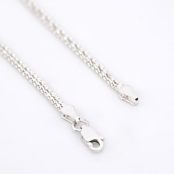Pulso corazón v plata 925 broche