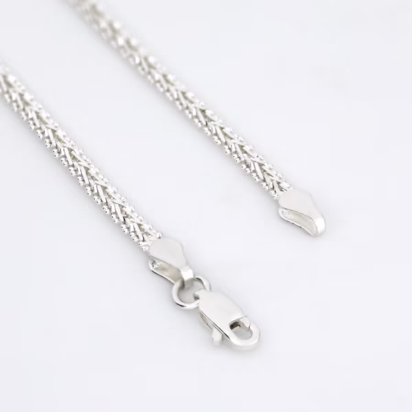 Pulso corazones plata 925 broche