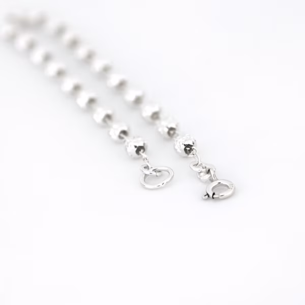 Pulso esferas plata 925 broche