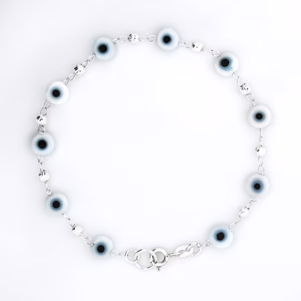 Pulso ojo turco plata 925