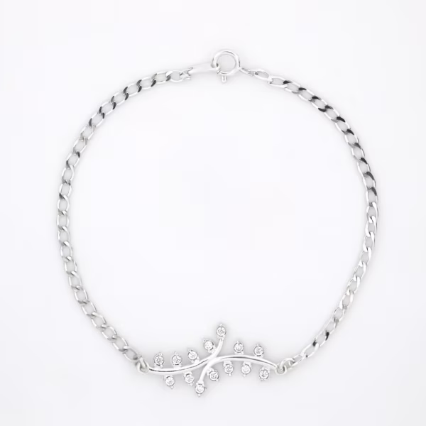 Pulso ramas plata 925