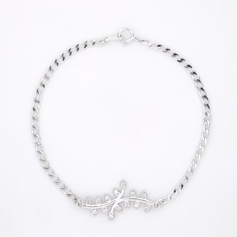 Pulso ramas plata 925