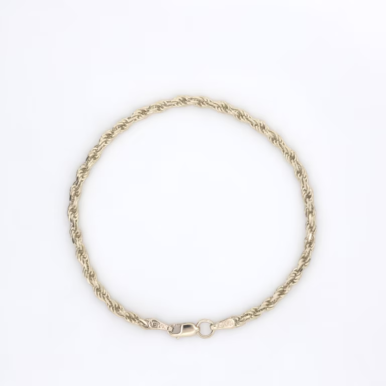pulso torzal oro 10k Clic oro