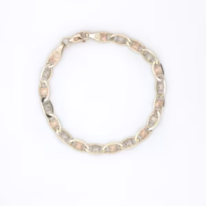pulso valentina grande sencilla oro 10k Clic oro