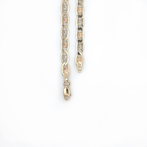 pulso valentina grande sencilla oro 10k broche