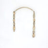 pulso valentina con placa 2 oro 10k Clic