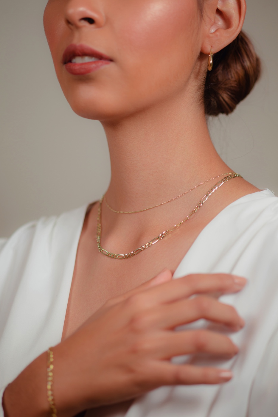 Joyería de oro y plata al mayoreo collar y pulsera
